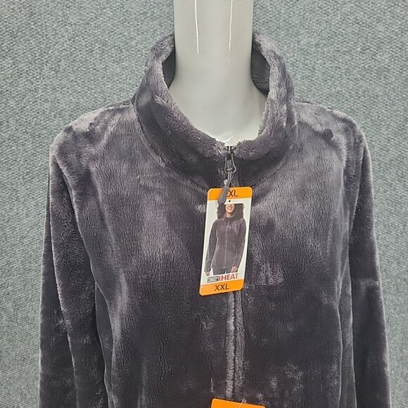 32 Degrees Heat Ladies Zip Front Trendy Jacket XX-Large Size Excalibur w Pockets - Picture 2 of 3
